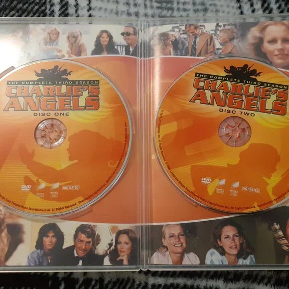 CHARLIE'S ANGELS COMPLETE 3 SEASON KATE JACKSON, JACLYN SMITH, CHERYL LADD DVD - Picture 10 of 16